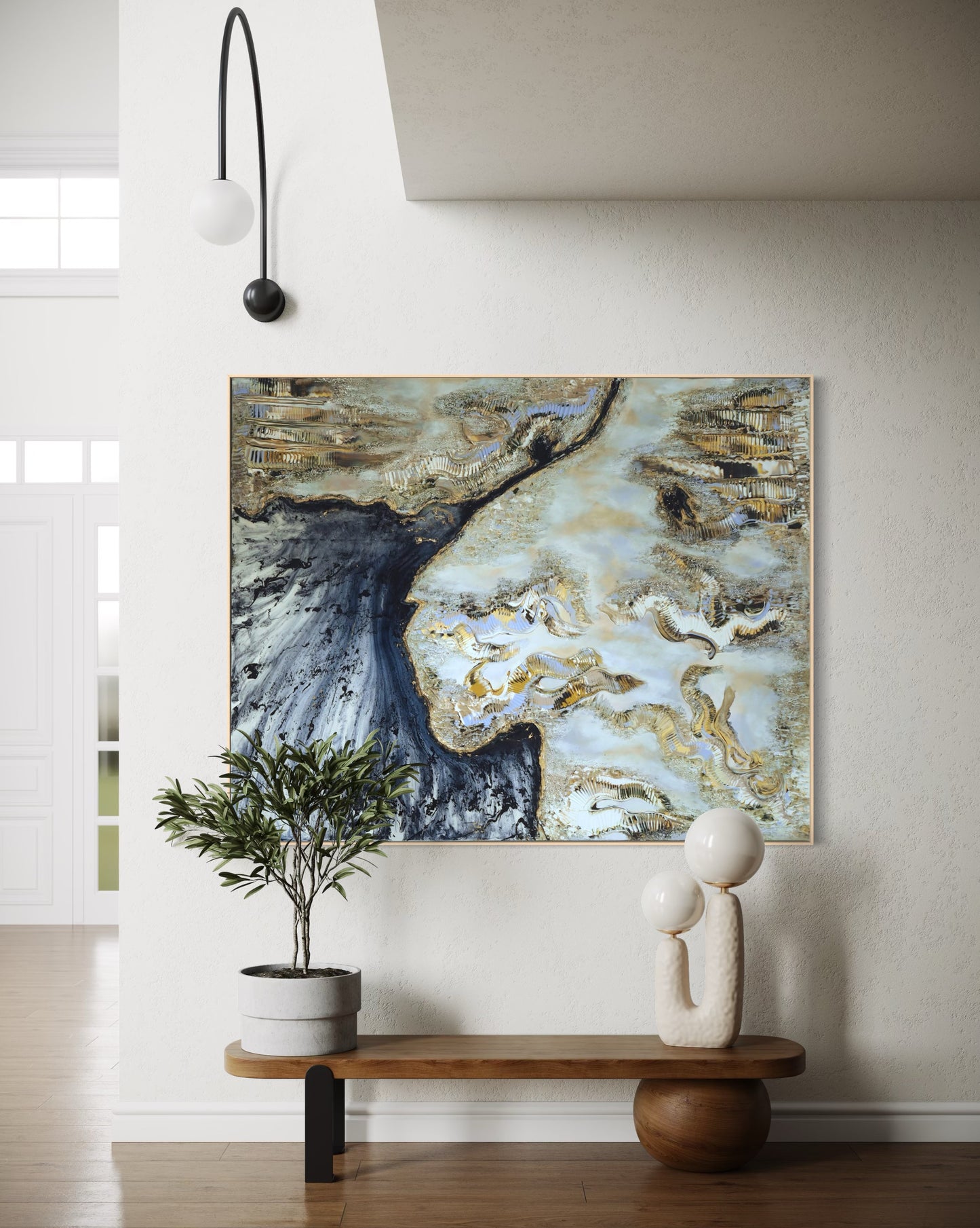 Göteborg i vintersken