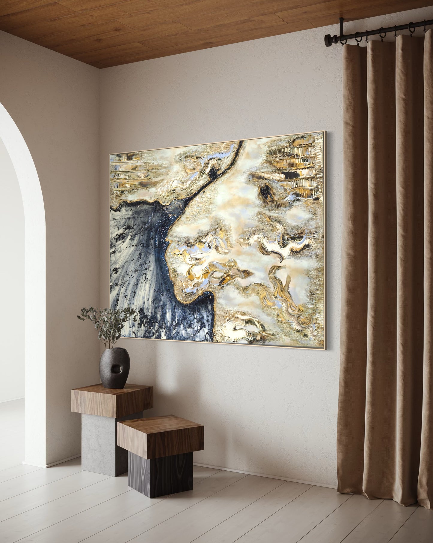 Göteborg i vintersken