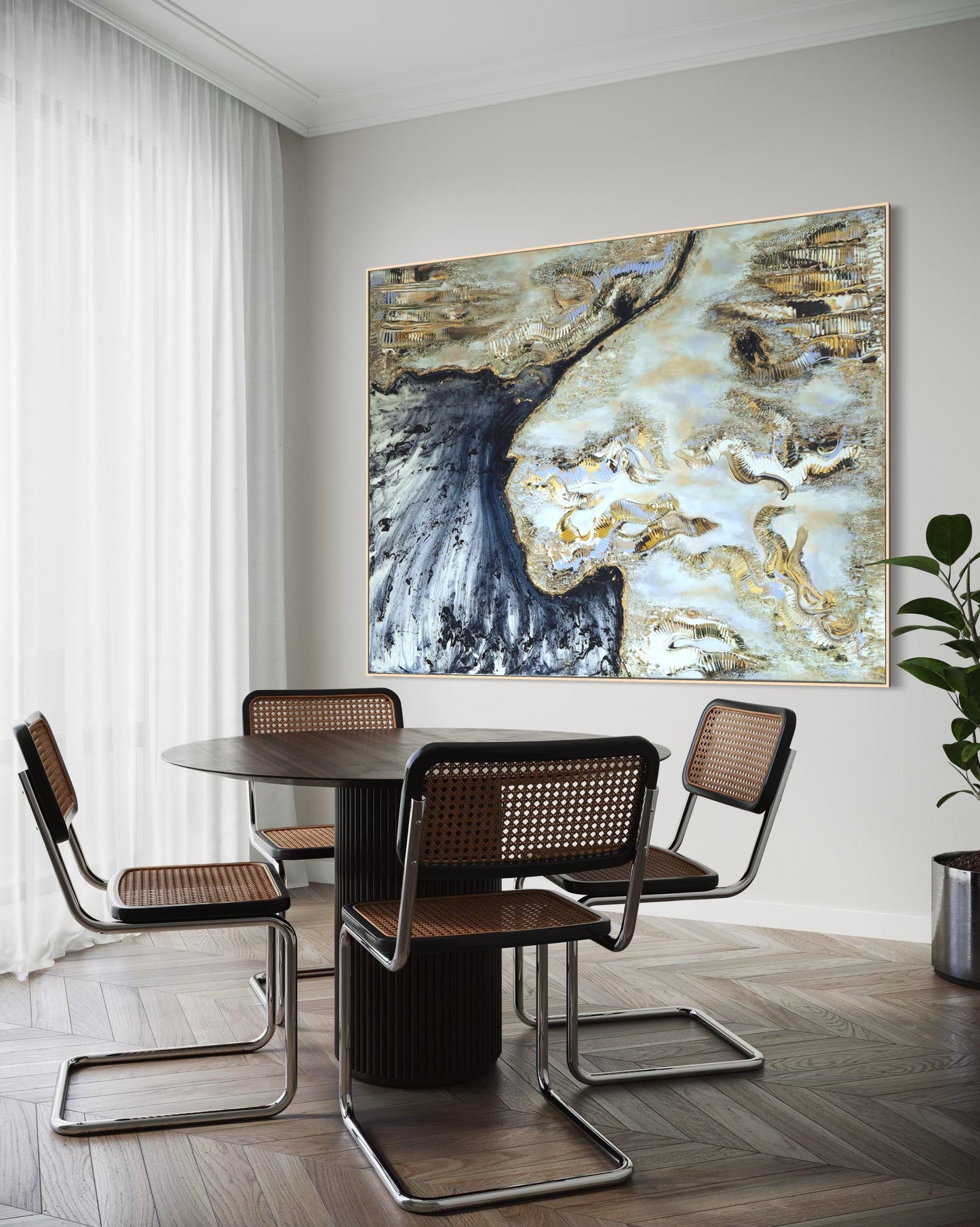 Göteborg i vintersken