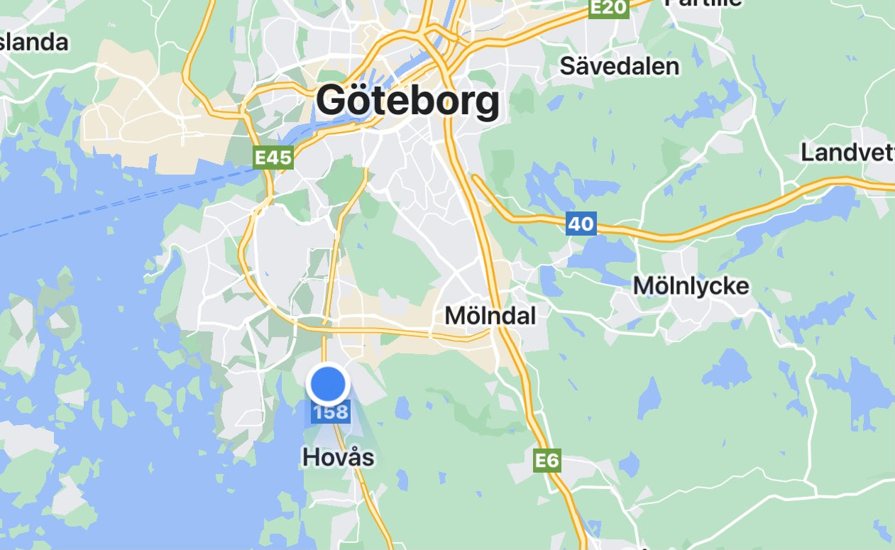 Gothenburg in frost