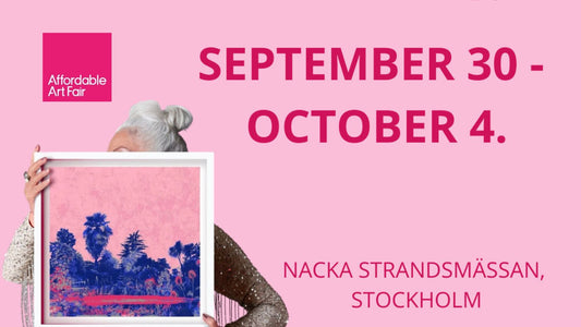Affordable Art Fair Stockholm 2026 30 september–4 oktober