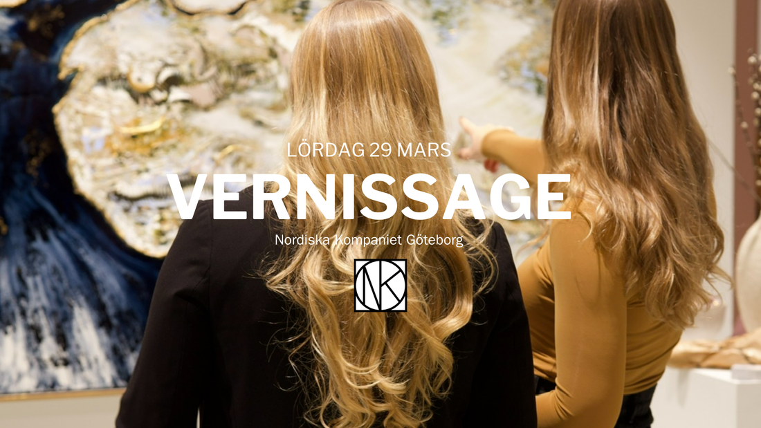 Vernissage NK Göteborg lördag 29 mars