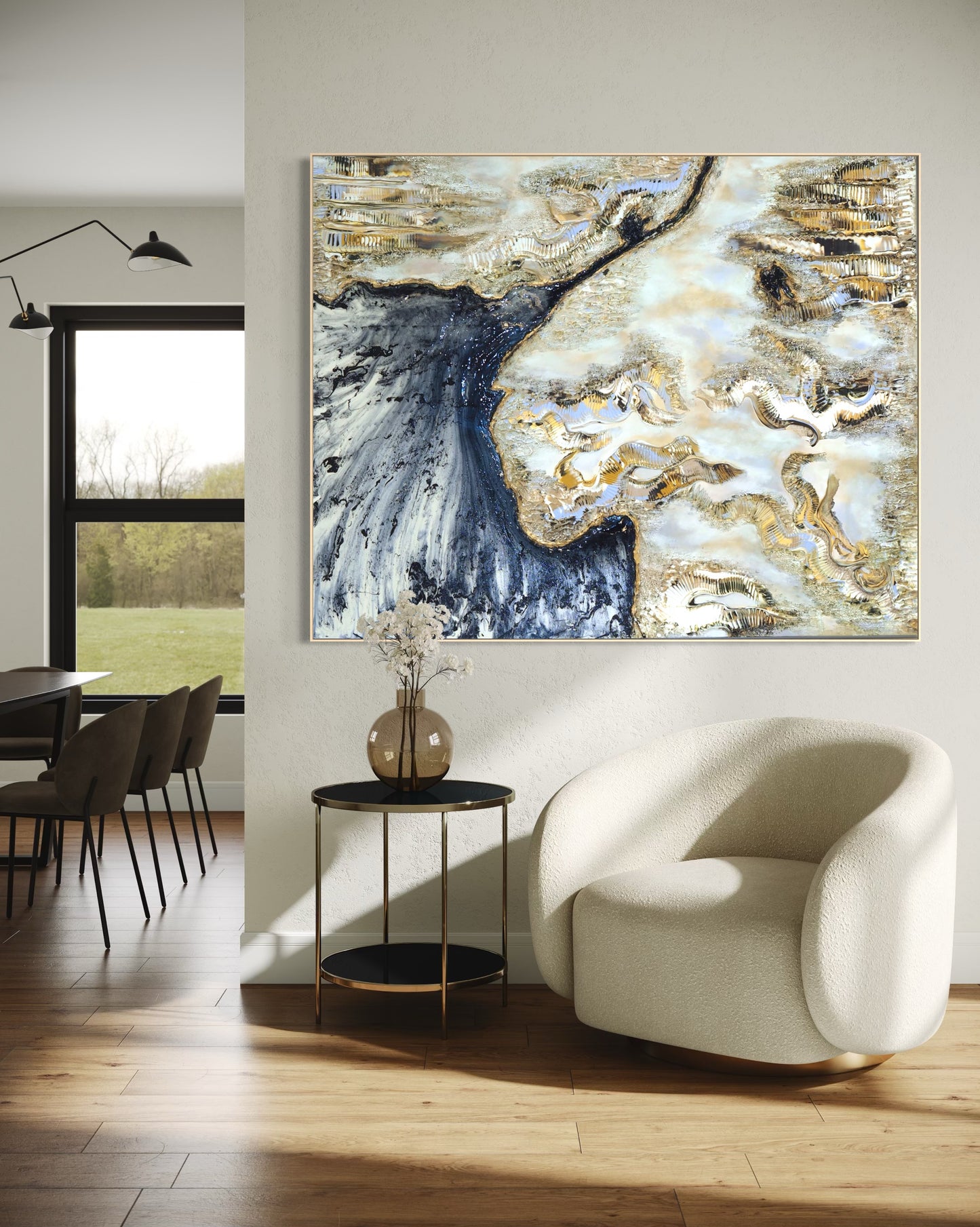 Göteborg i vintersken